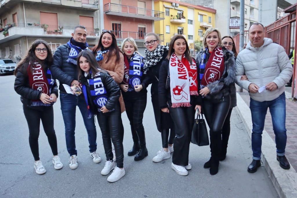 Tifosi Reggina-Inter fuori dal Granillo