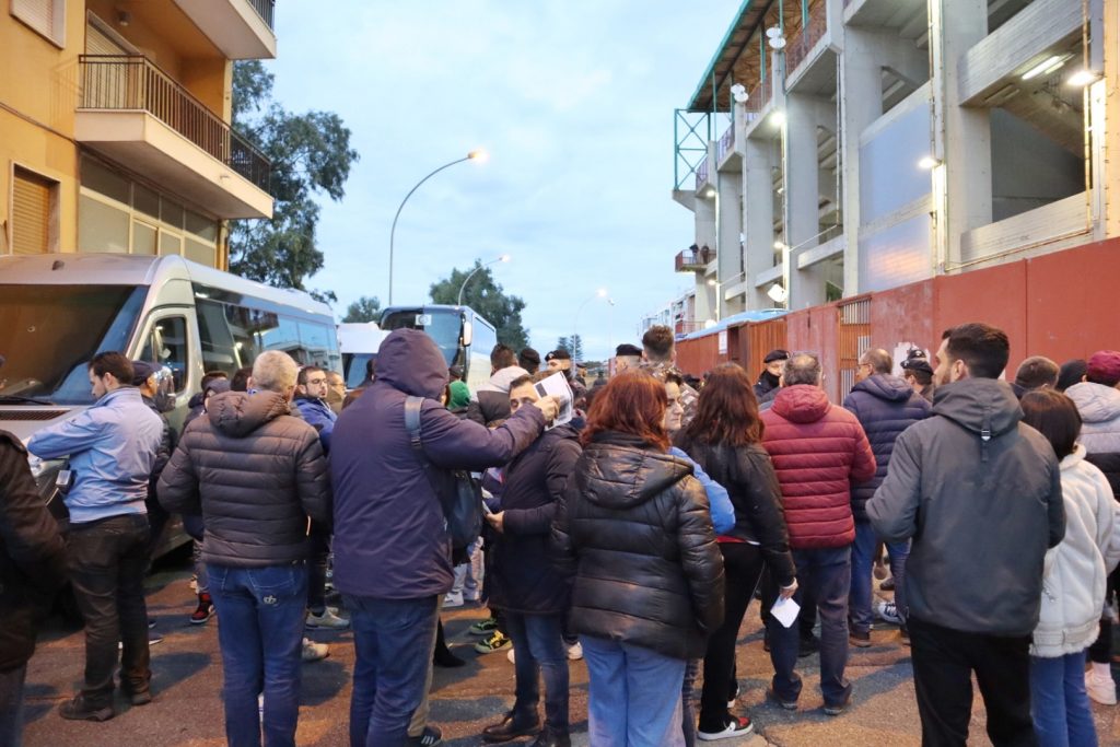 Tifosi Reggina-Inter fuori dal Granillo
