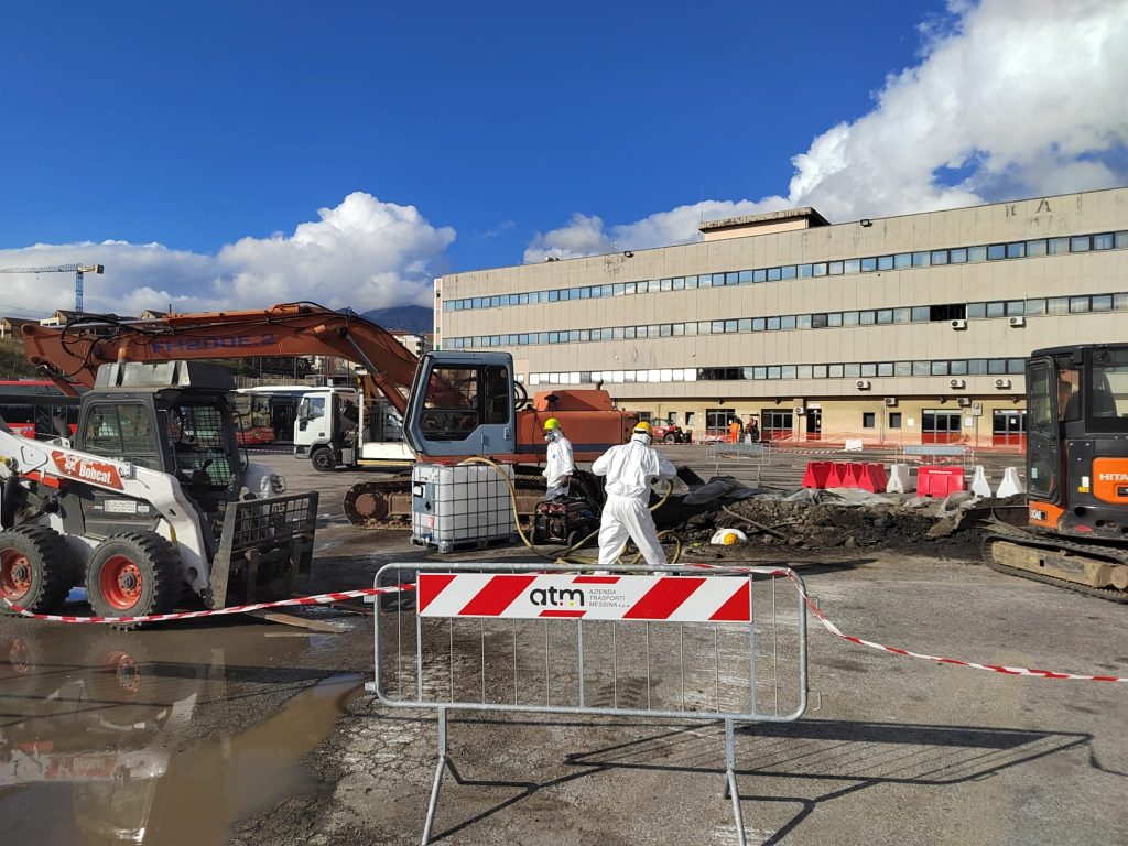 bonifica piazzale Atm