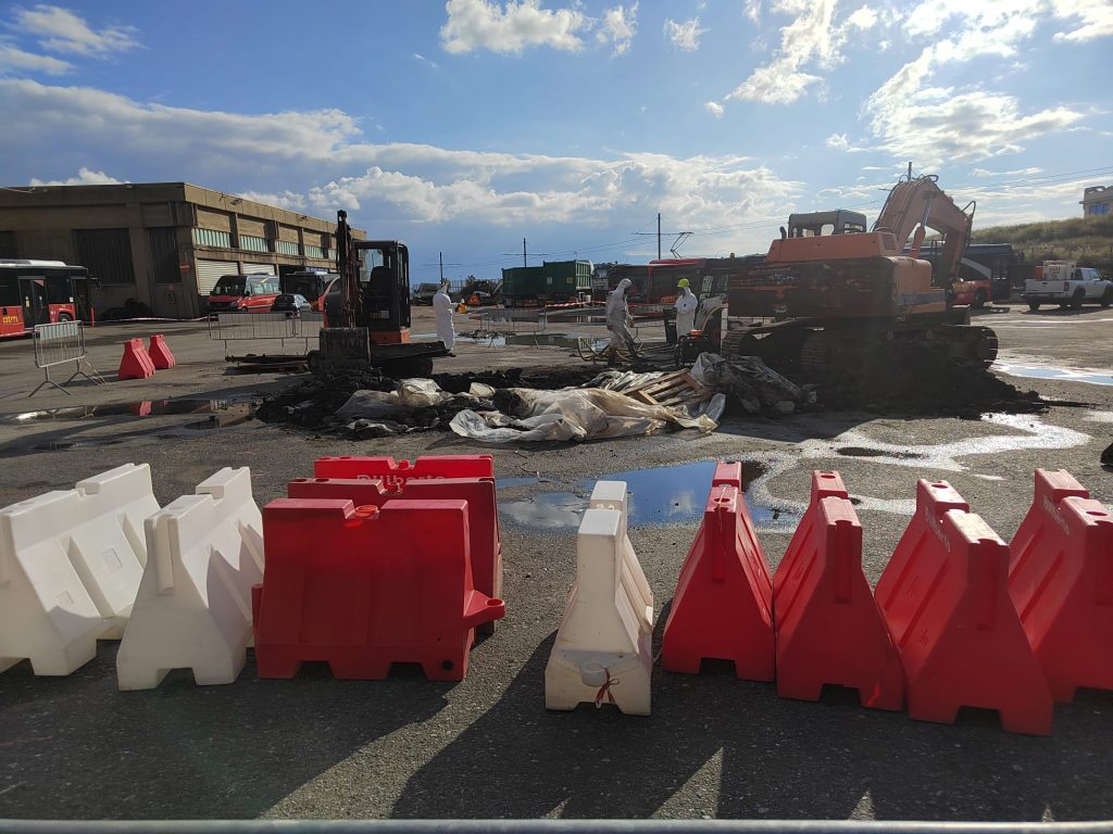 bonifica piazzale Atm
