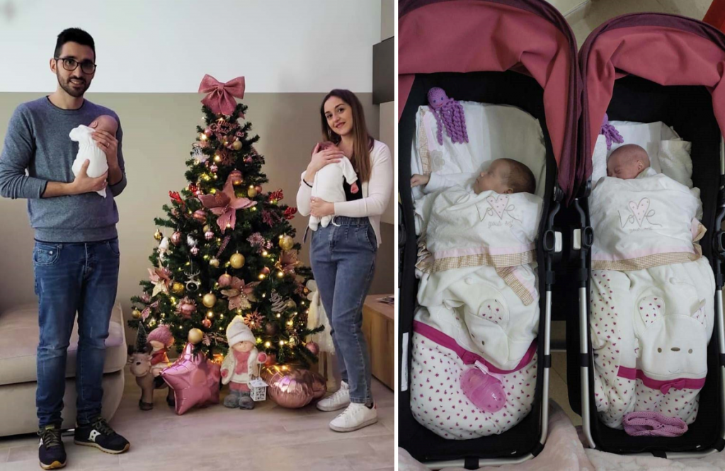 gemelline calabresi operate in utero