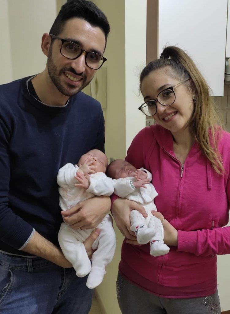 gemelline calabresi operate in utero