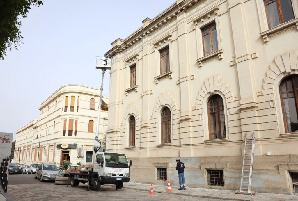 luminarie palazzo san giorgio