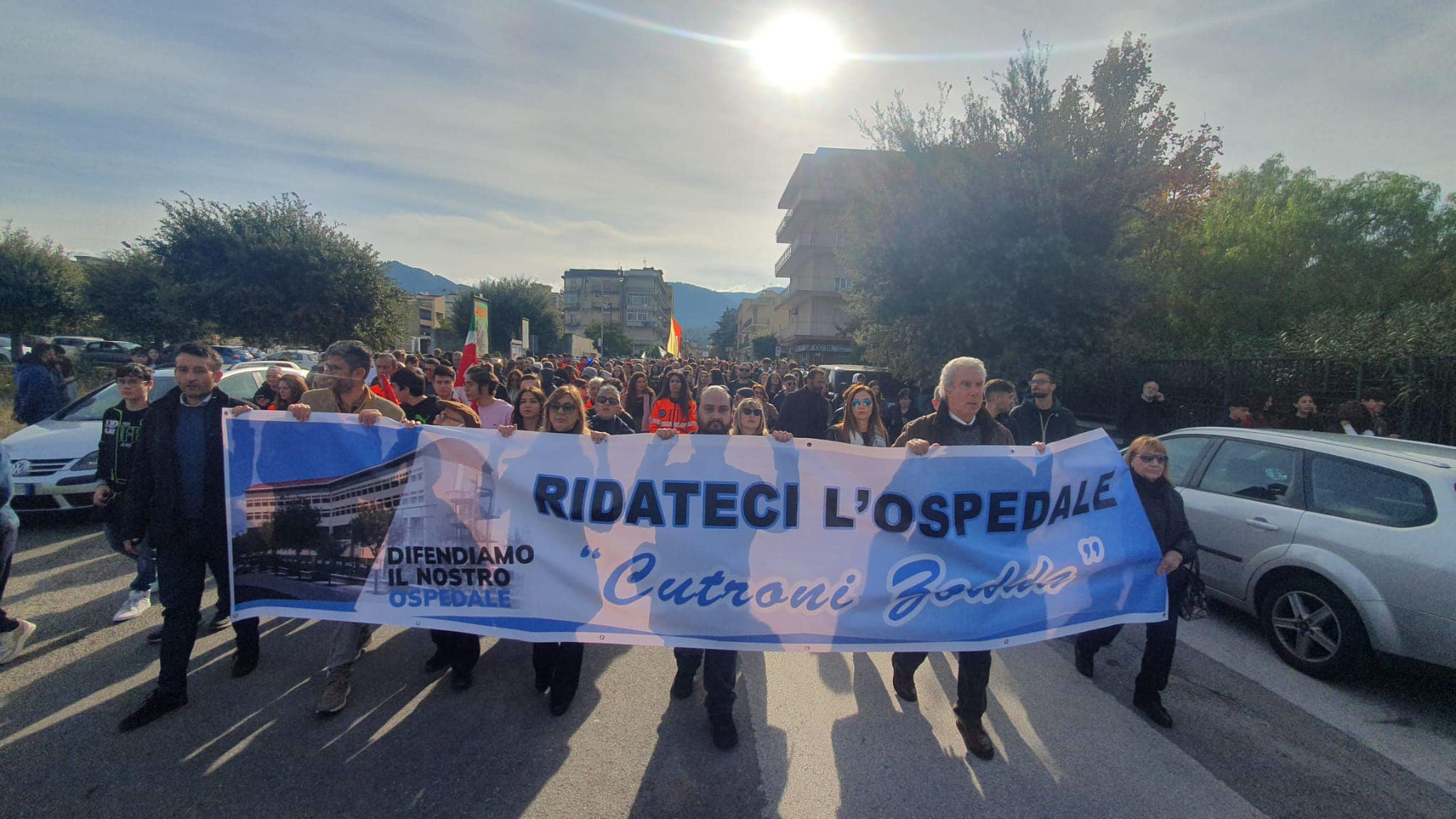 manifestazione ospedale barcellona