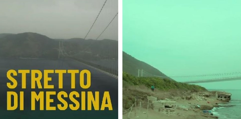 ponte stretto crollo serie tv