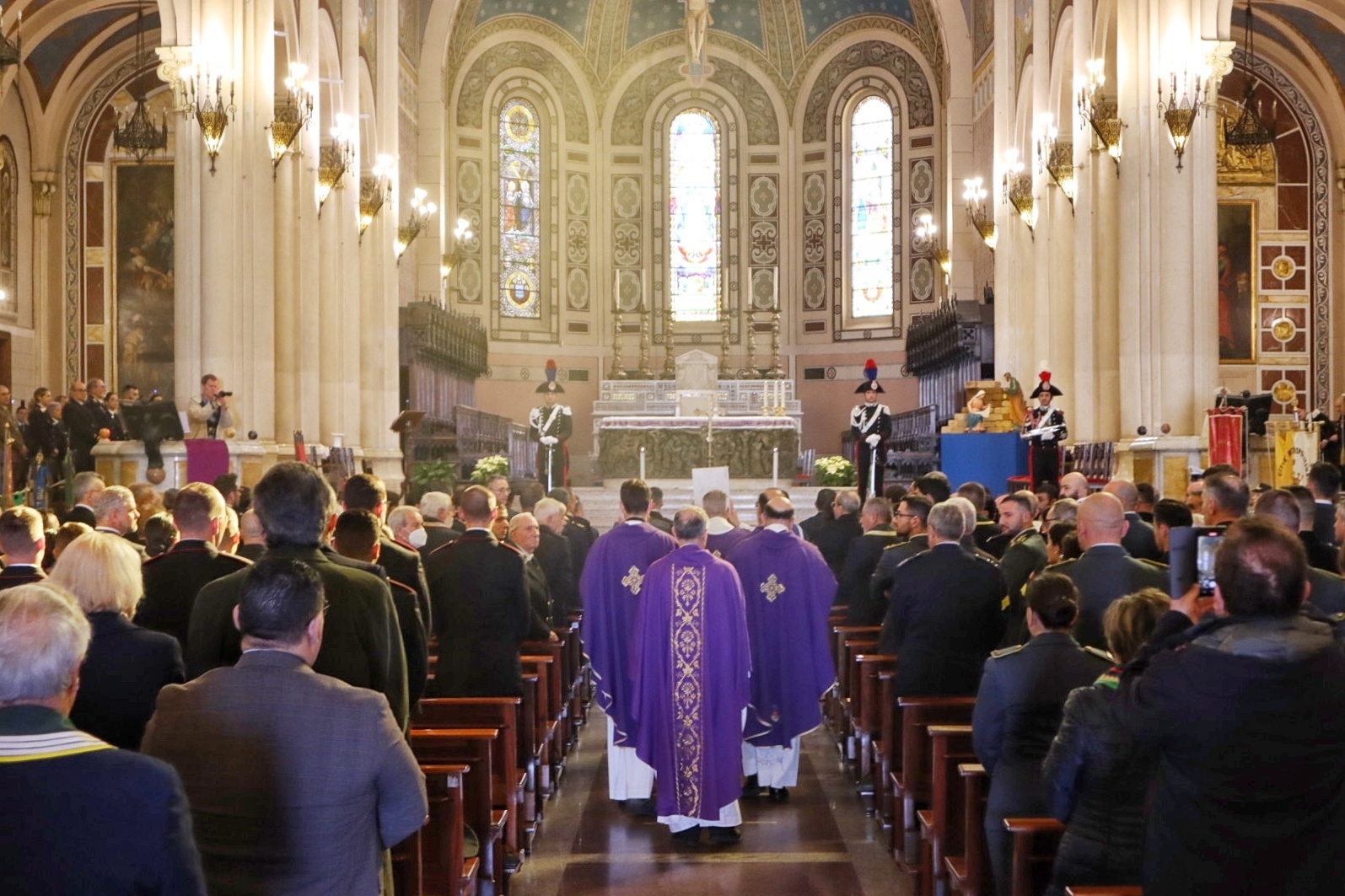 precetto natale forze dell’ordine duomo reggio calabria (8)