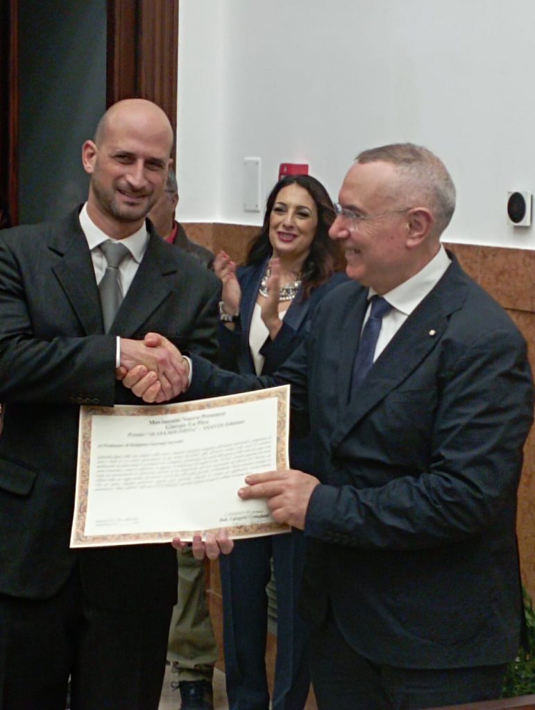 prof sorrenti e col sciliberto
