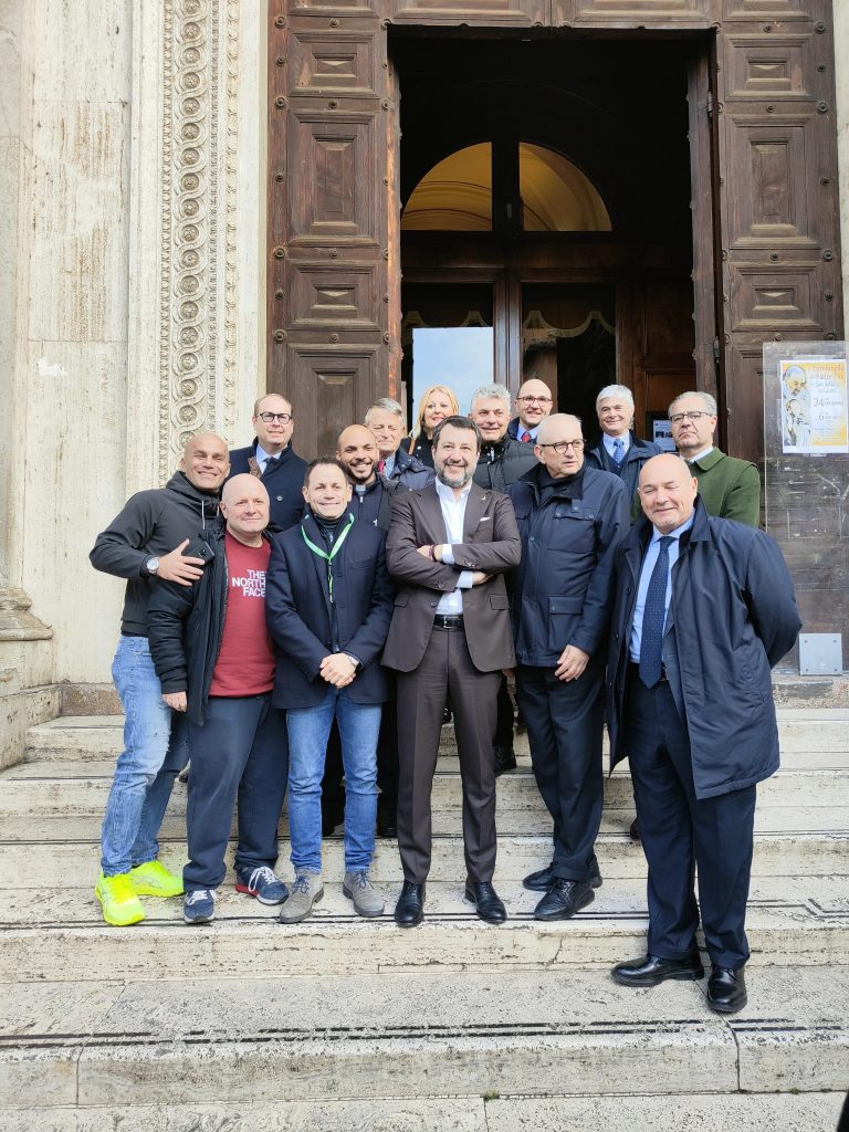 salvini roma evento beneficienza (1)