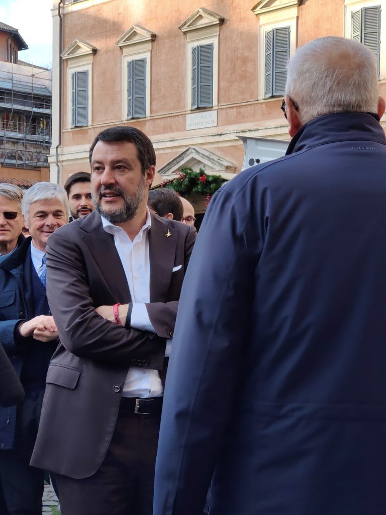 salvini roma evento beneficienza (1)