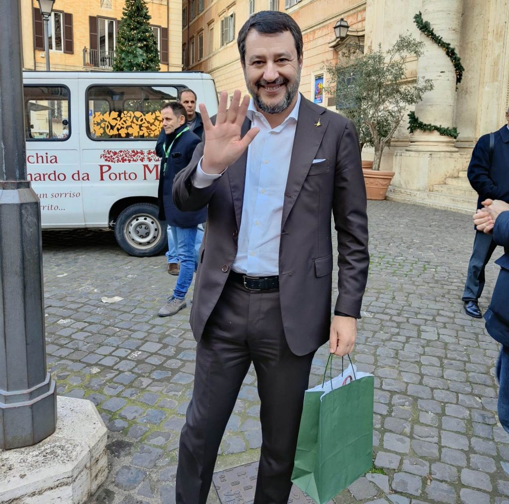 salvini roma evento beneficienza (2)