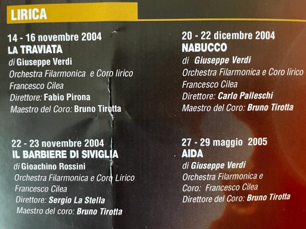 tearo cilea reggio calabria