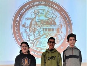Alunni 'Corrado Alvaro-Giudice Scopelliti' campionati astronomia