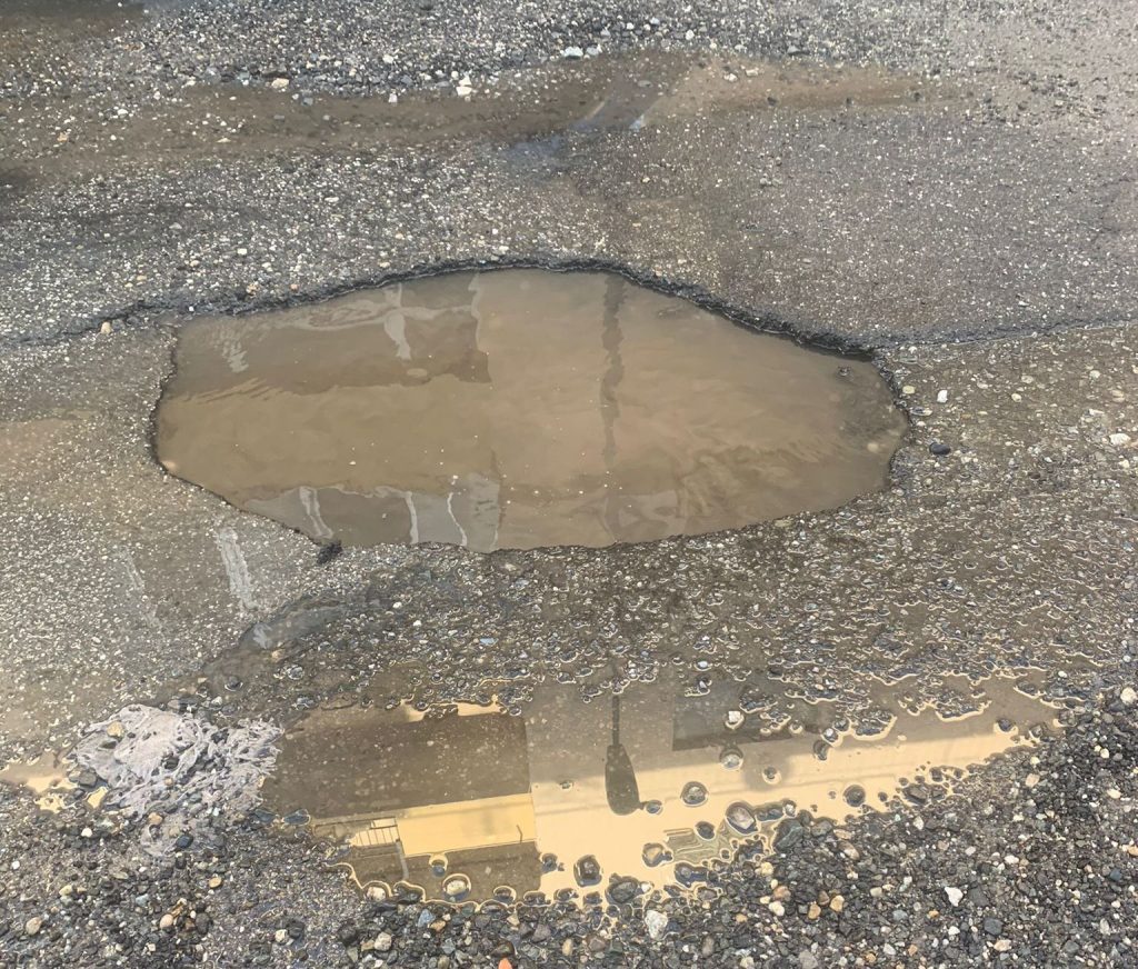 Buche Via Villini Svizzeri Reggio Calabria