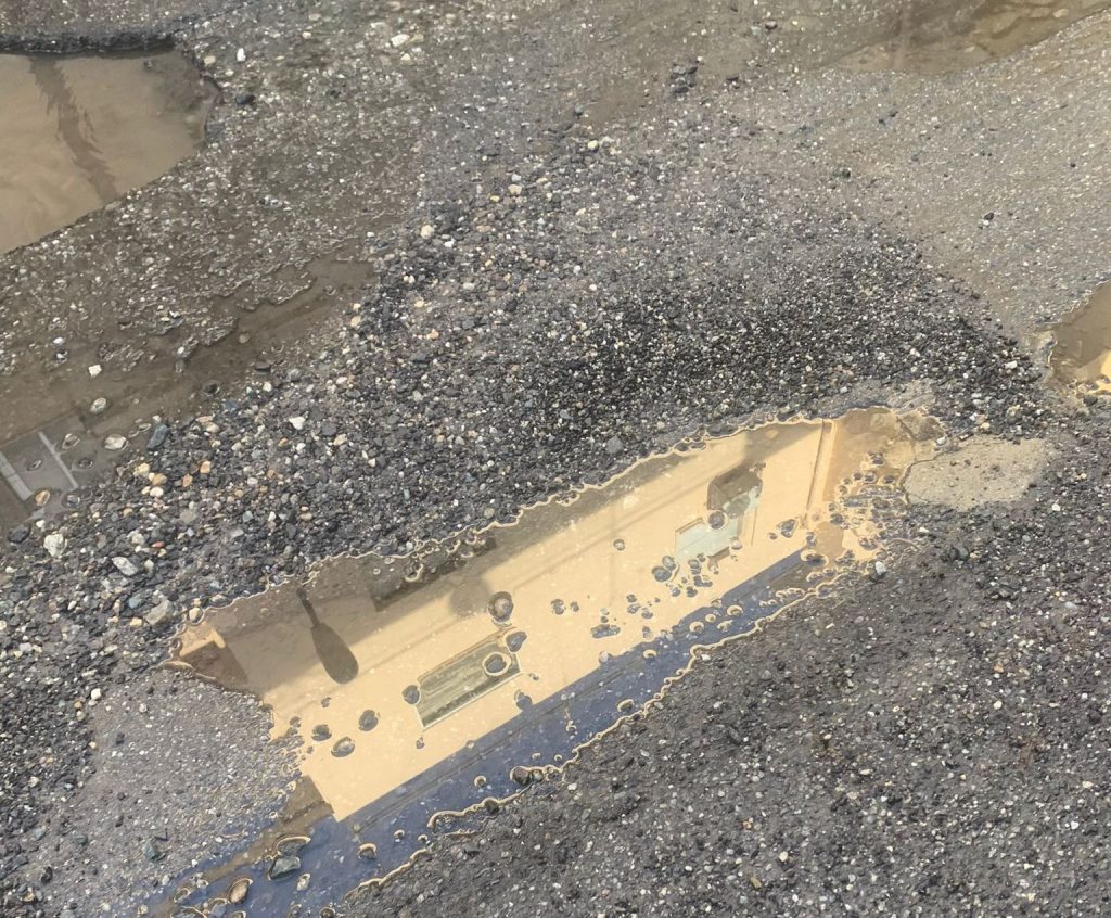 Buche Via Villini Svizzeri Reggio Calabria