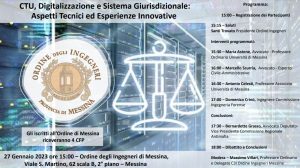 CTU Digitalizzazione e sistema giurisdizionale