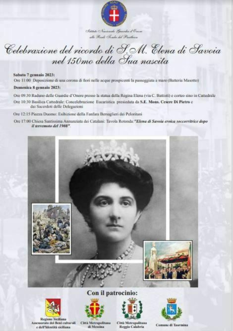 Celebrazione 150 anni nascita Regina Elena di Savoia