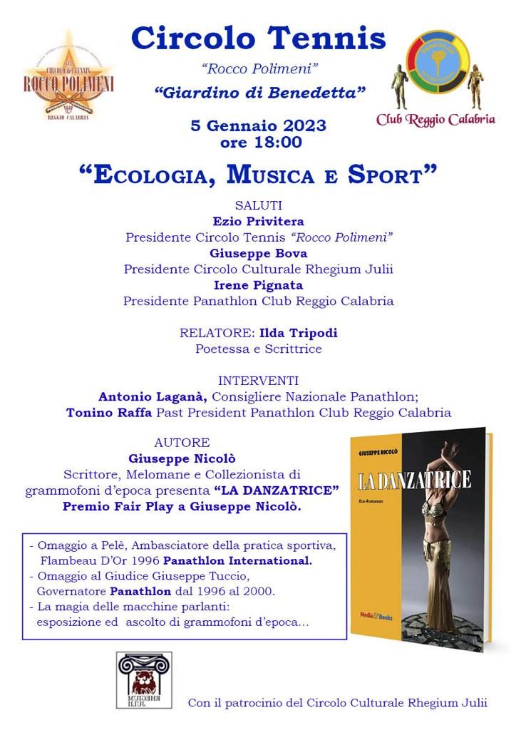 Ecologia, Musica e Sport