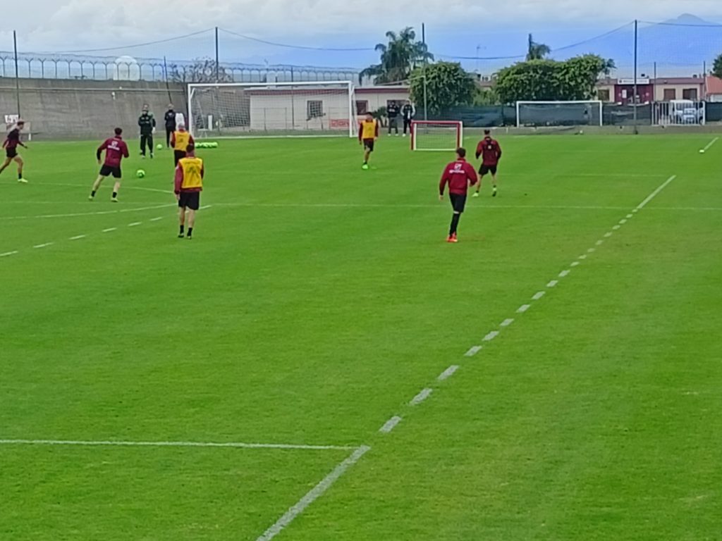 Allenamento Reggina Sant'Agata 1