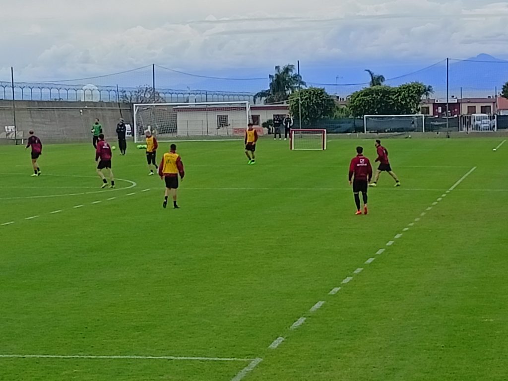 Allenamento Reggina Sant'Agata 1