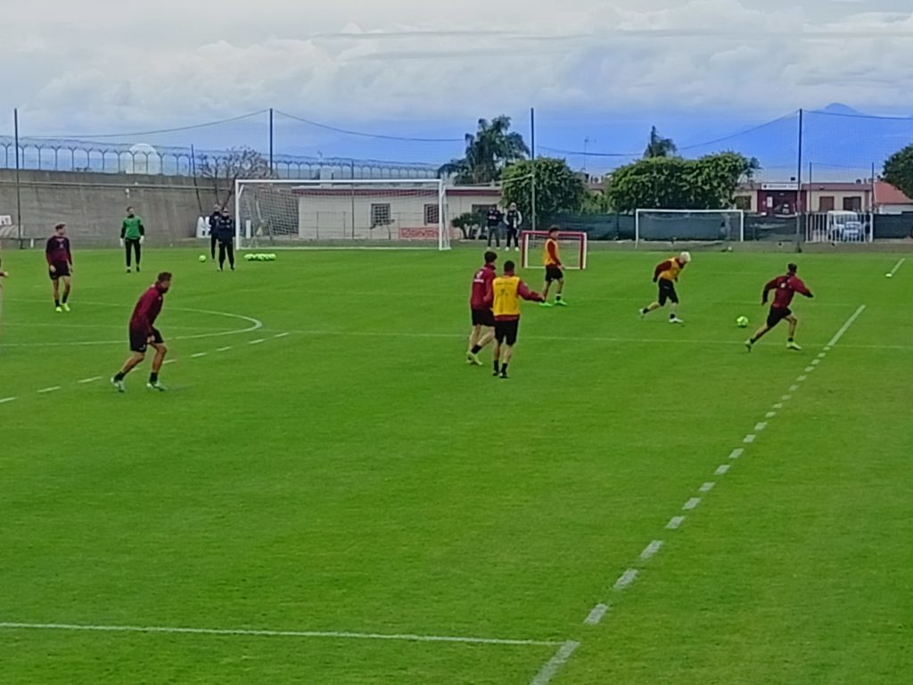 Allenamento Reggina Sant'Agata 1