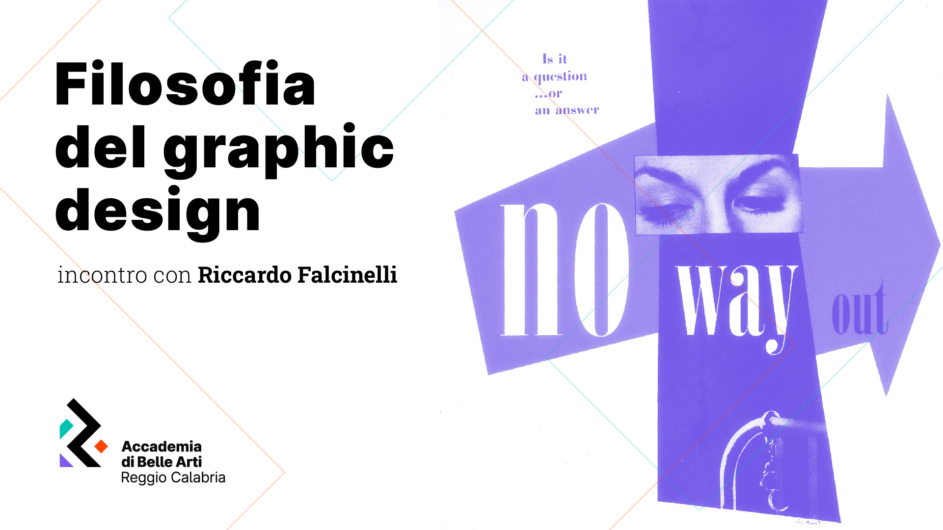 Incontro con Riccardo Falcinelli Filosofia del graphic design