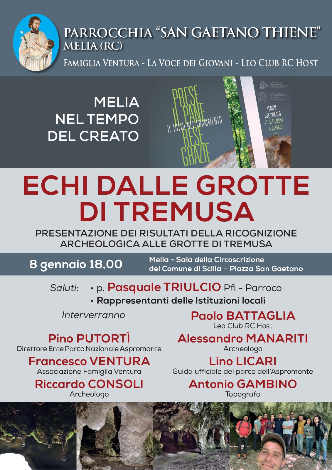 Locandina Conferenza Tremusa Melia