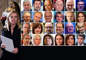 Ministri governo Meloni