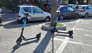Monopattini elettrici sul Lungomare di Reggio Calabria