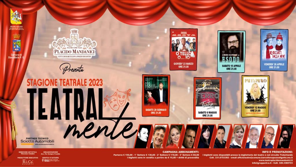 Rassegna Teatralmente Teatro Mandanici Barcellona P.G.