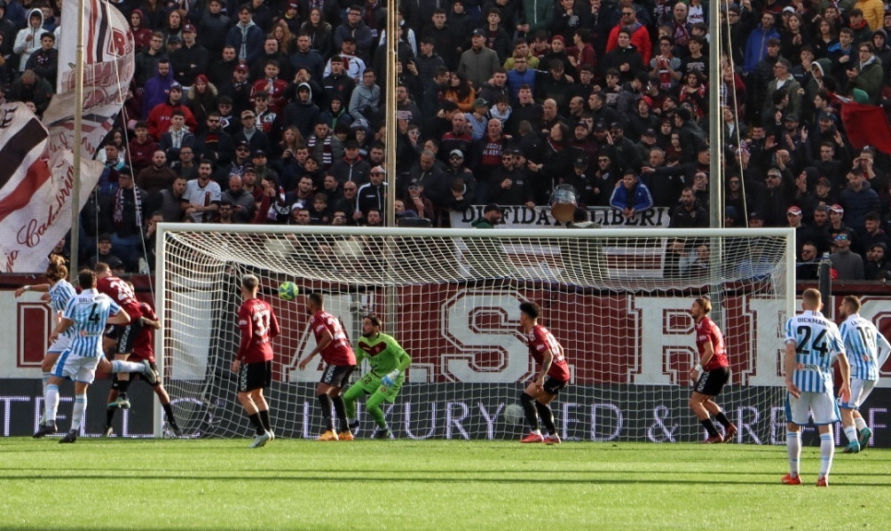 Reggina-Spal autogol Gagliolo