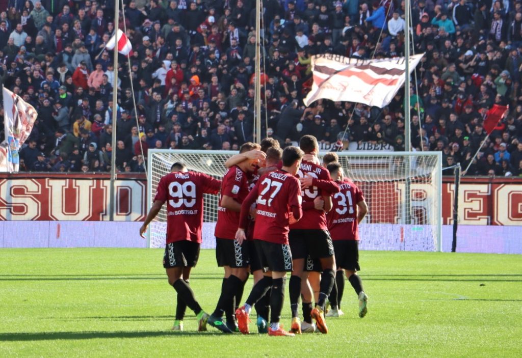 Reggina-TernanaReggina-Ternana esultanza gol Fabbian