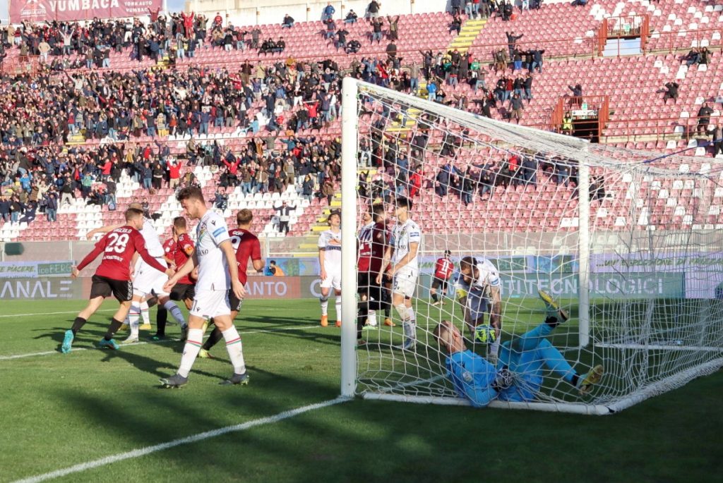 Reggina-Ternana gol Fabbian