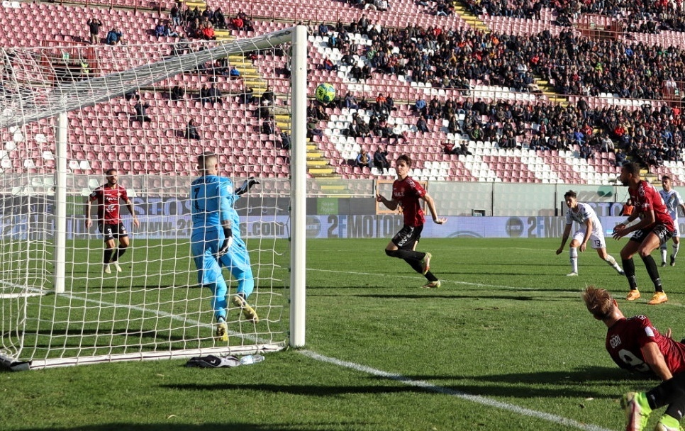 Reggina-Ternana gol Fabbian