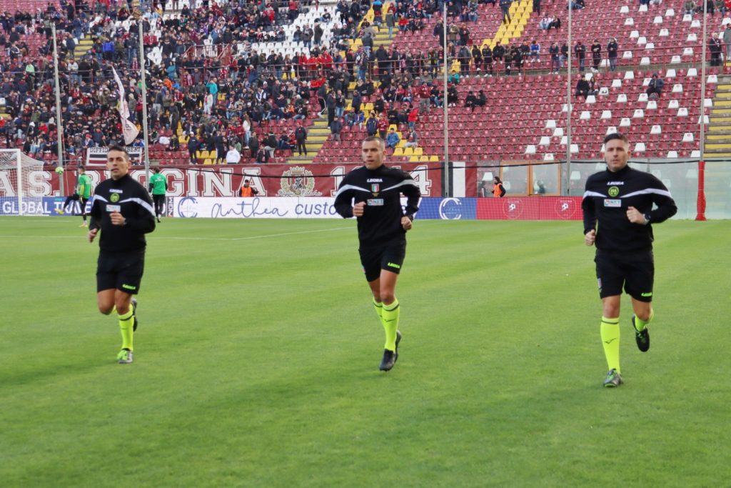 Reggina-Ternana prepartita arbitri