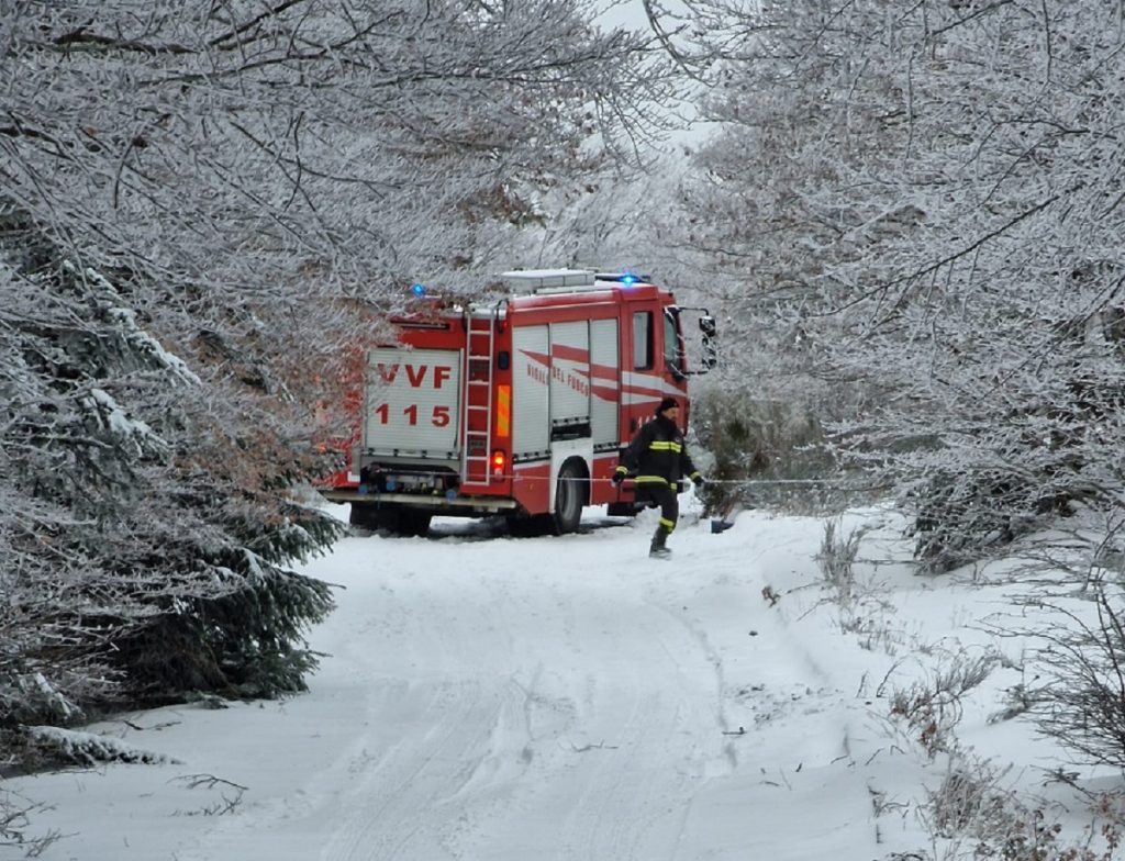 vigili fuoco aspromonte