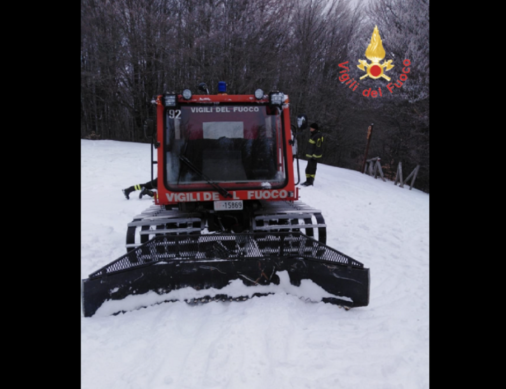 Vigili fuoco neve