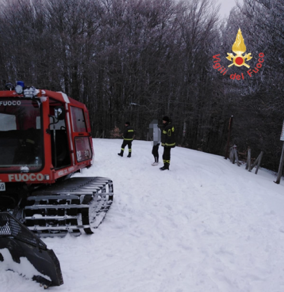 Vigili fuoco neve