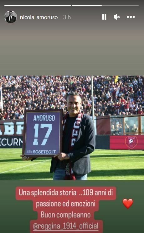 auguri reggina nicola amoruso