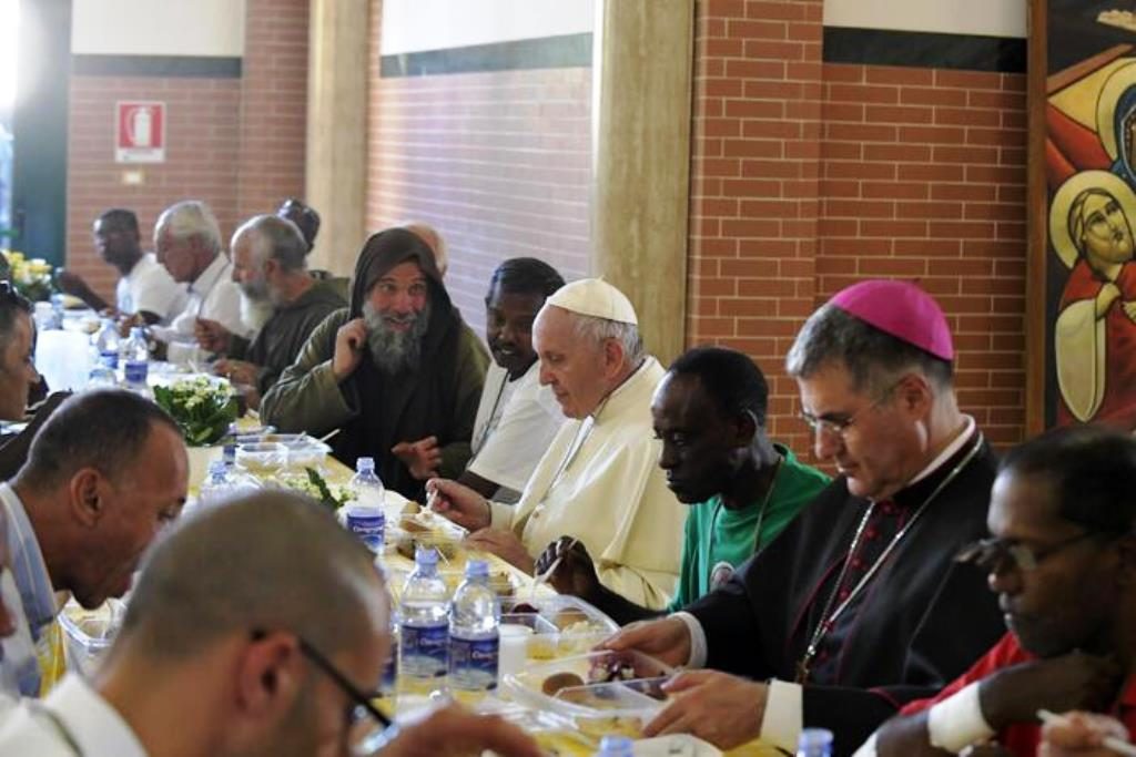 biagio conte mensa papa