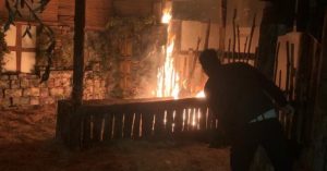incendio presepe cassano
