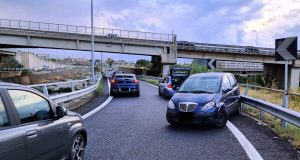 incidente svincolo bretelle polizia