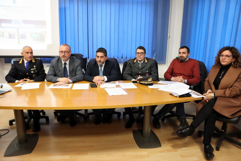 polizia municipale conferenza stampa presentazione festa