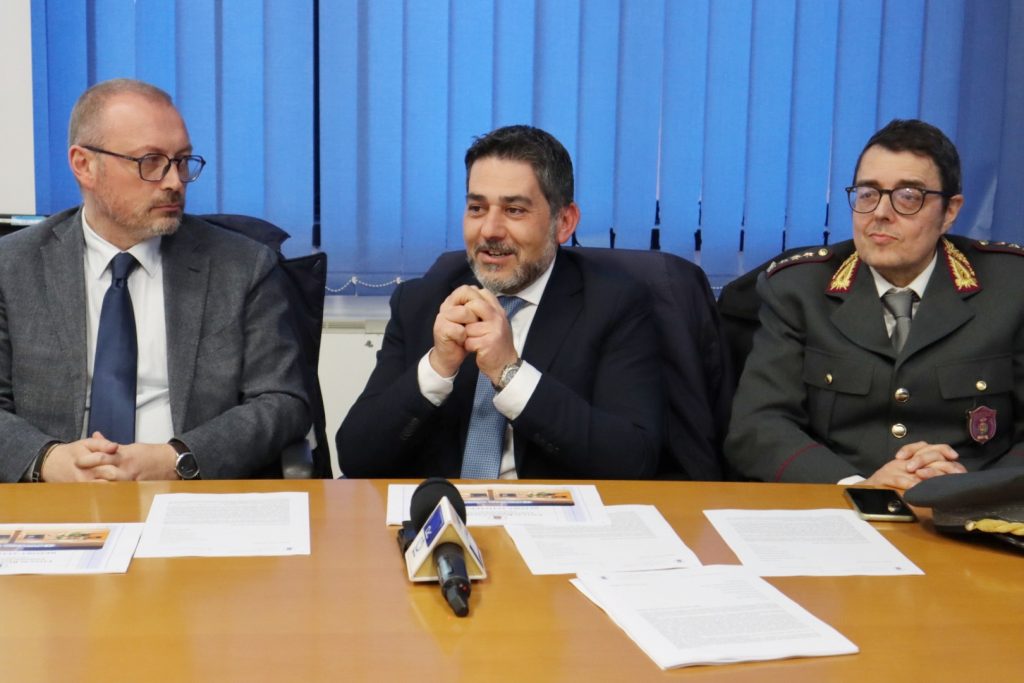 polizia municipale conferenza stampa presentazione festa