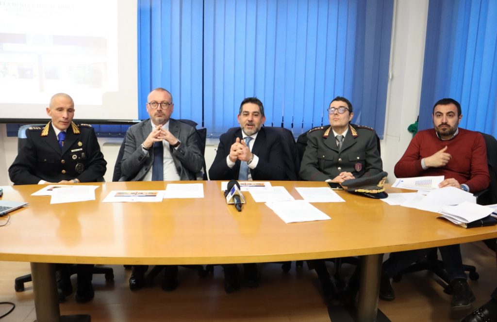 polizia municipale conferenza stampa presentazione festa