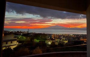 tramonto etna domenica 15 gennaio 2023