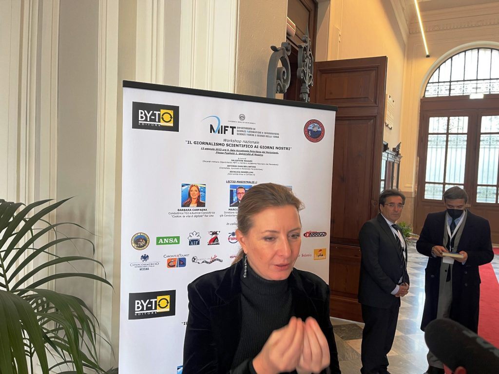 workshop giornalismo scientifico messina