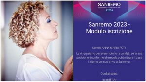 Anna Foti Sanremo 2023