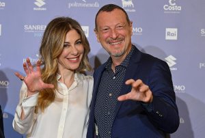 Francesca Fagnani e Amadeus
