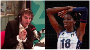 Giuseppe Cruciani e Paola Egonu