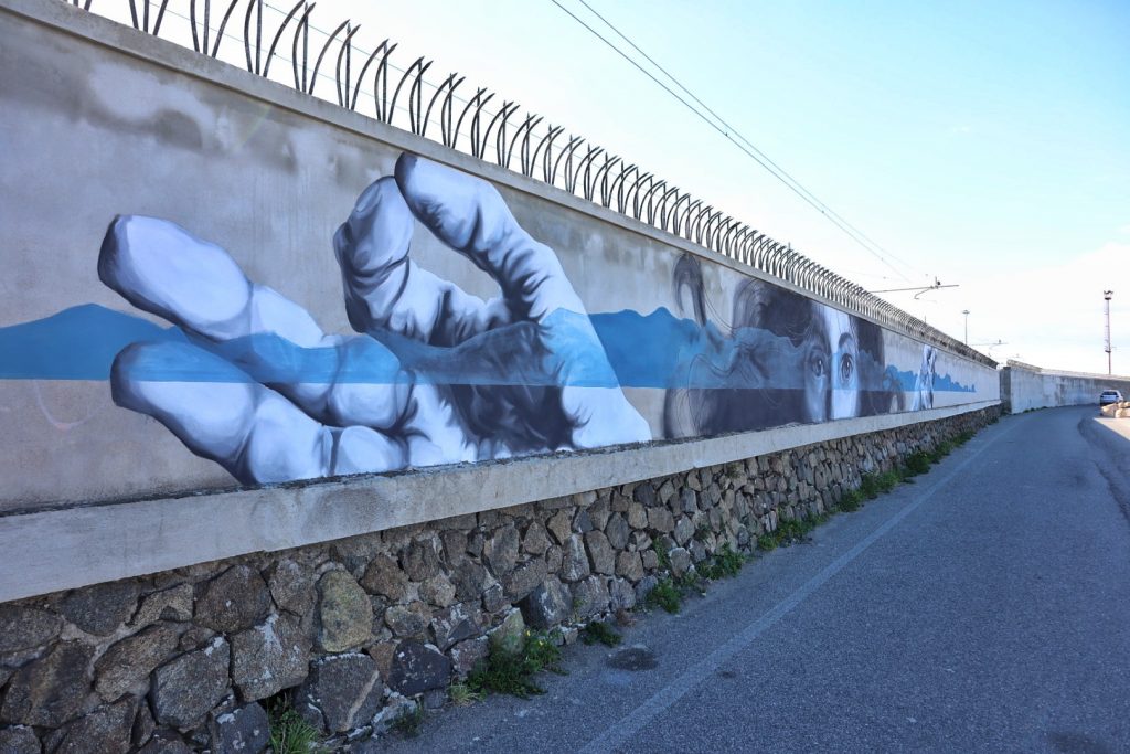 Murales Fata Morgana al Tempietto Reggio Calabria